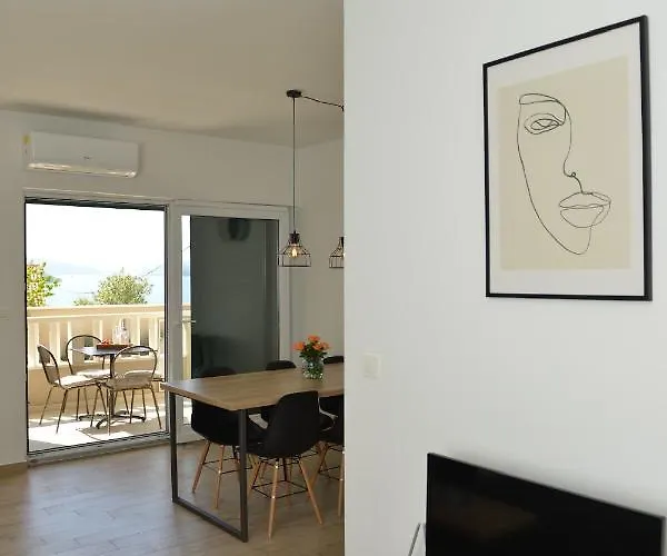 Teco - Moderne Mit Pool Und Meerblick Διαμέρισμα *